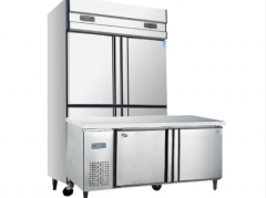 冰雪立式六开门冰柜六门冰箱商用冷藏冷冻柜厨房冷柜双温保鲜柜