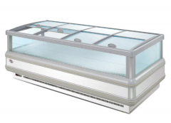 冰雪超市商用低温组合岛柜冷冻柜展示柜冰箱卧式急冻展示柜冰柜