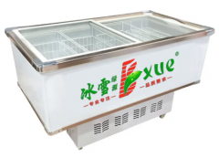 冰雪超市商用低温组合岛柜冷冻柜展示柜冰箱卧式急冻展示柜冰柜